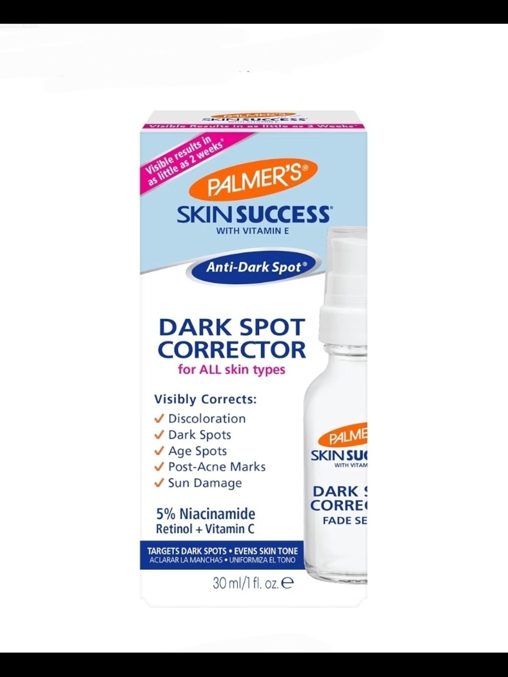 Palmer's Skin Success Dark Spot Corrector Serum — 1fl Oz BNIB